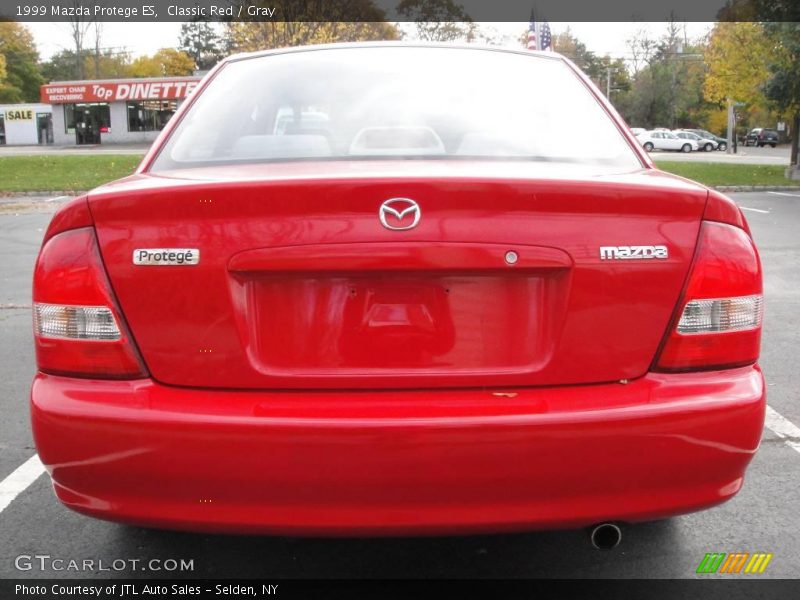 Classic Red / Gray 1999 Mazda Protege ES