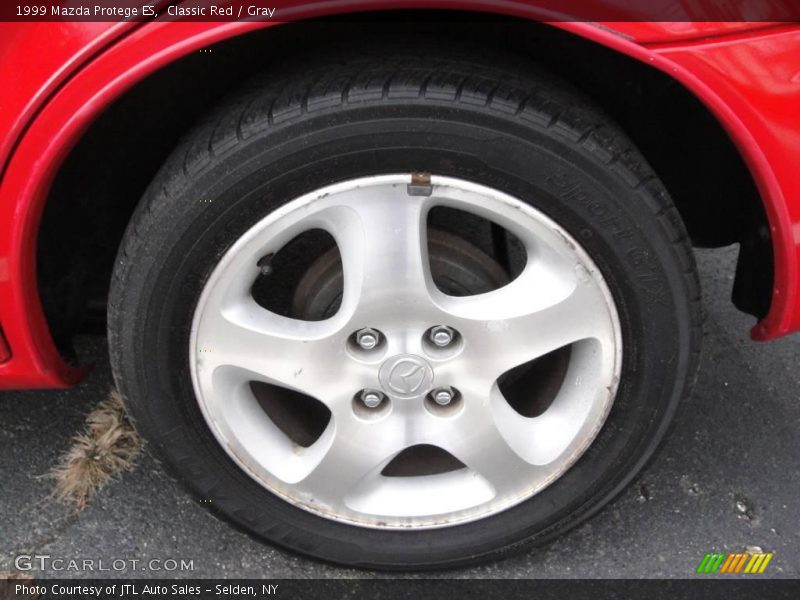 Classic Red / Gray 1999 Mazda Protege ES