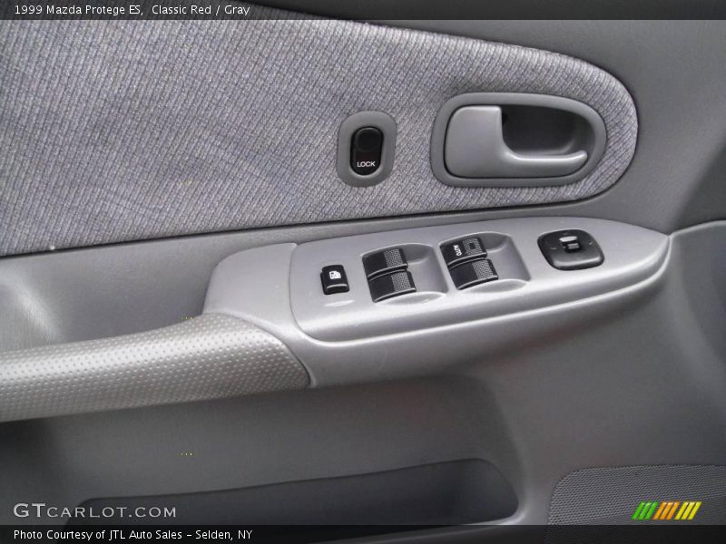 Classic Red / Gray 1999 Mazda Protege ES