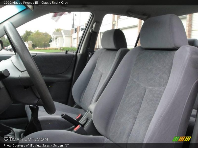 Classic Red / Gray 1999 Mazda Protege ES