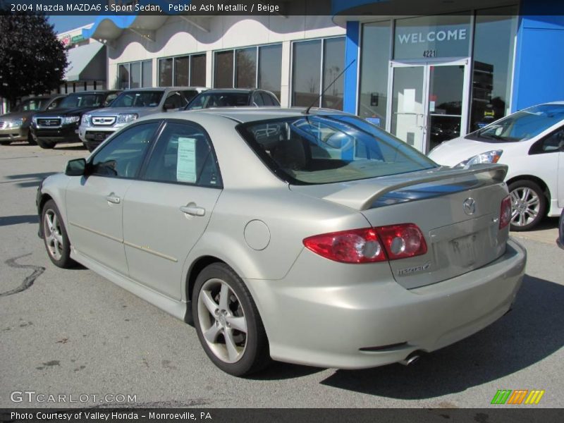 Pebble Ash Metallic / Beige 2004 Mazda MAZDA6 s Sport Sedan