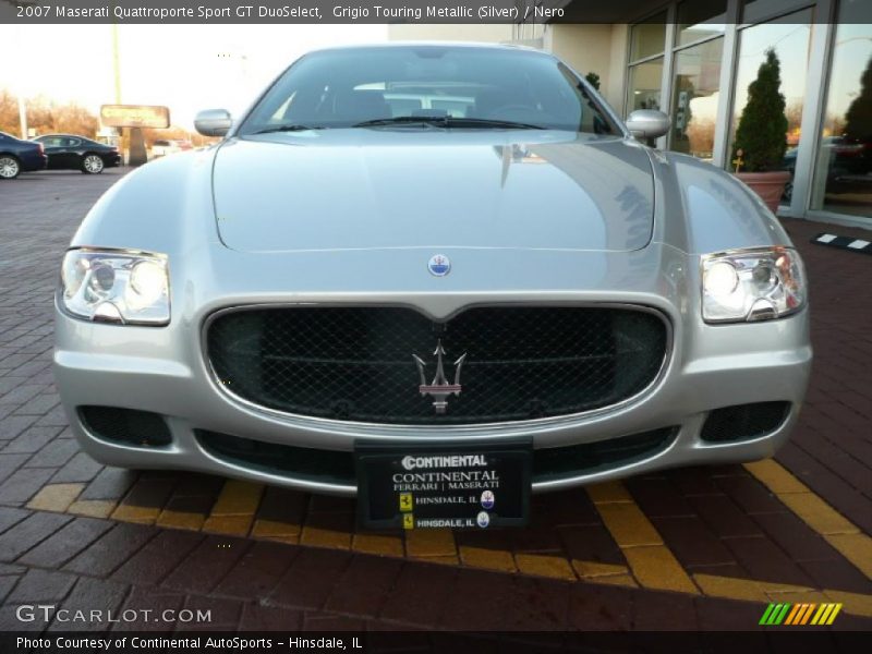 Grigio Touring Metallic (Silver) / Nero 2007 Maserati Quattroporte Sport GT DuoSelect