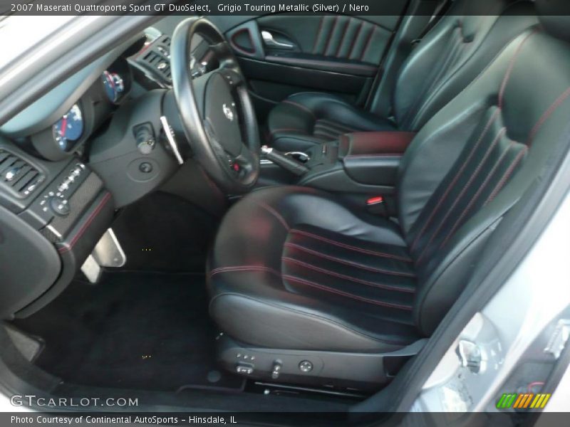  2007 Quattroporte Sport GT DuoSelect Nero Interior