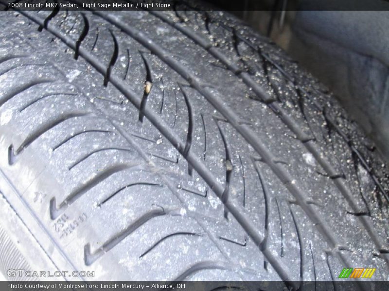 Light Sage Metallic / Light Stone 2008 Lincoln MKZ Sedan