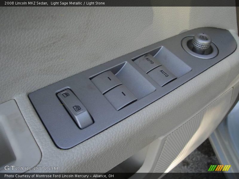 Light Sage Metallic / Light Stone 2008 Lincoln MKZ Sedan
