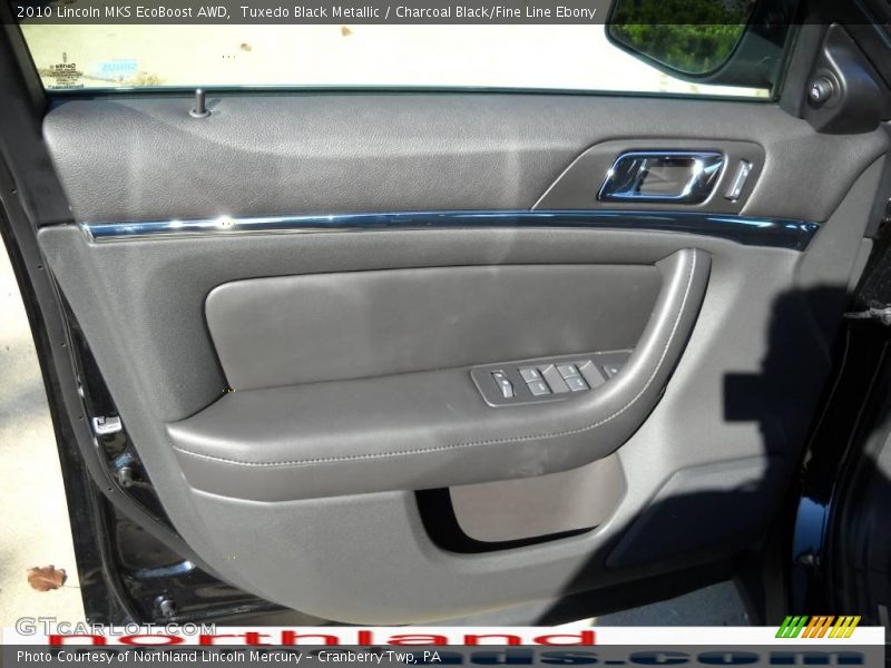 Tuxedo Black Metallic / Charcoal Black/Fine Line Ebony 2010 Lincoln MKS EcoBoost AWD