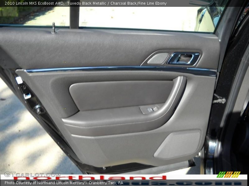 Tuxedo Black Metallic / Charcoal Black/Fine Line Ebony 2010 Lincoln MKS EcoBoost AWD