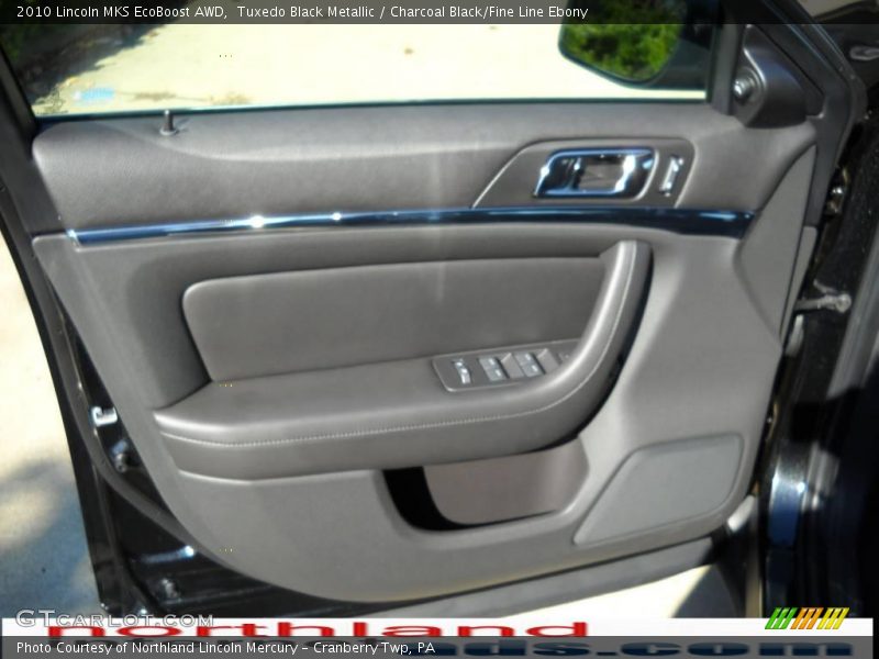 Tuxedo Black Metallic / Charcoal Black/Fine Line Ebony 2010 Lincoln MKS EcoBoost AWD