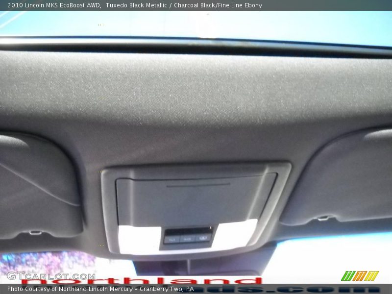 Tuxedo Black Metallic / Charcoal Black/Fine Line Ebony 2010 Lincoln MKS EcoBoost AWD