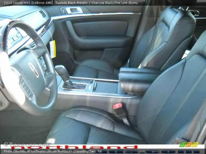 Tuxedo Black Metallic / Charcoal Black/Fine Line Ebony 2010 Lincoln MKS EcoBoost AWD