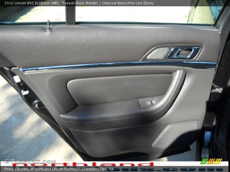 Tuxedo Black Metallic / Charcoal Black/Fine Line Ebony 2010 Lincoln MKS EcoBoost AWD