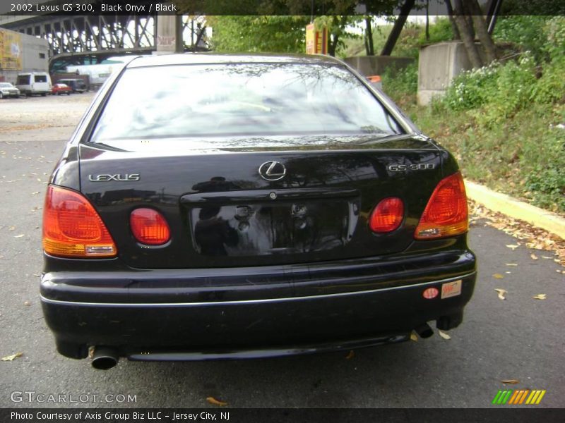 Black Onyx / Black 2002 Lexus GS 300