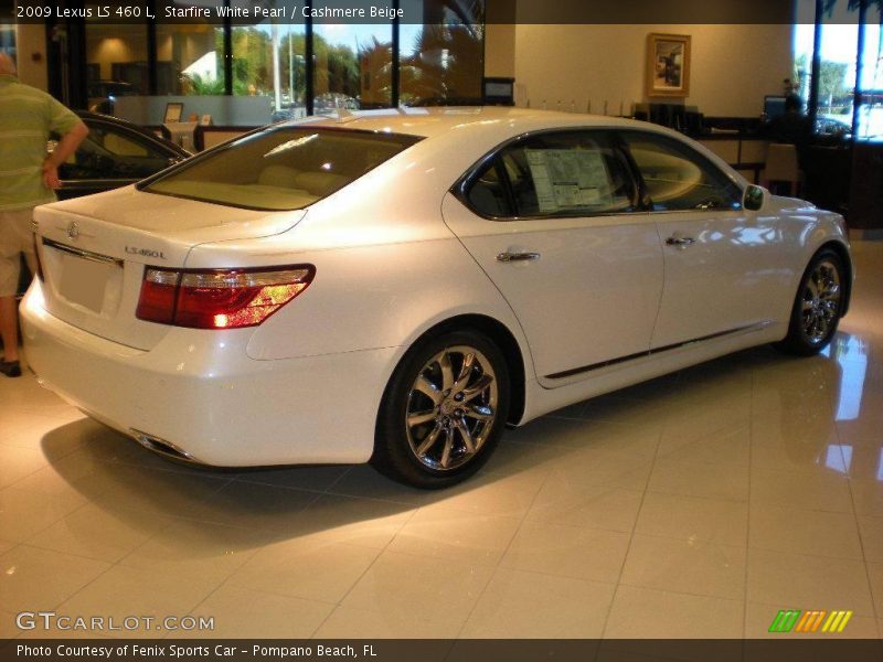 Starfire White Pearl / Cashmere Beige 2009 Lexus LS 460 L