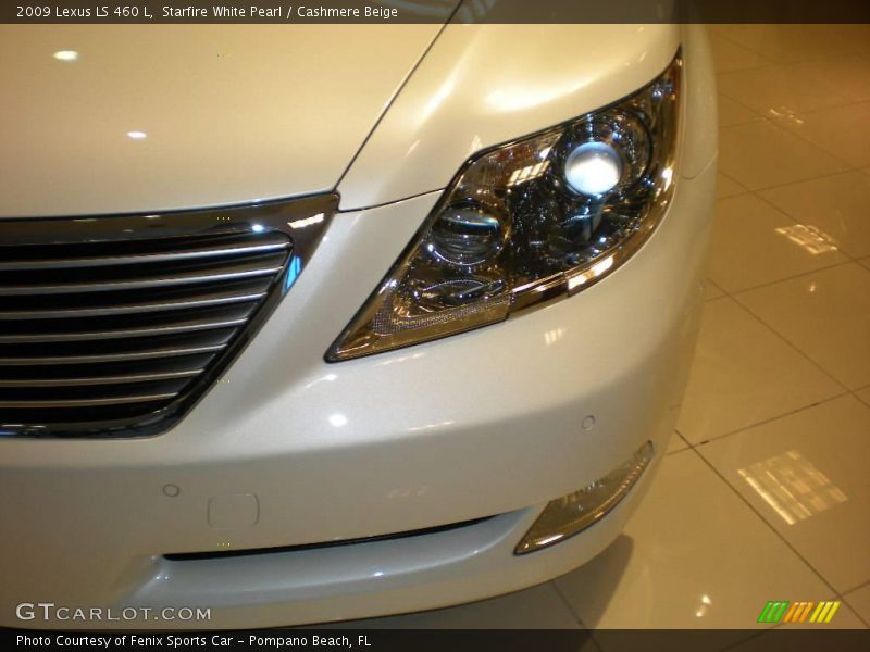 Starfire White Pearl / Cashmere Beige 2009 Lexus LS 460 L