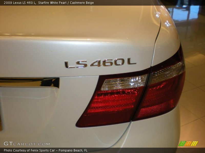 Starfire White Pearl / Cashmere Beige 2009 Lexus LS 460 L