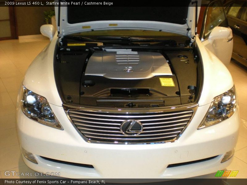Starfire White Pearl / Cashmere Beige 2009 Lexus LS 460 L