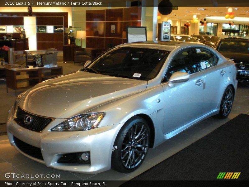 Front 3/4 View of 2010 IS F