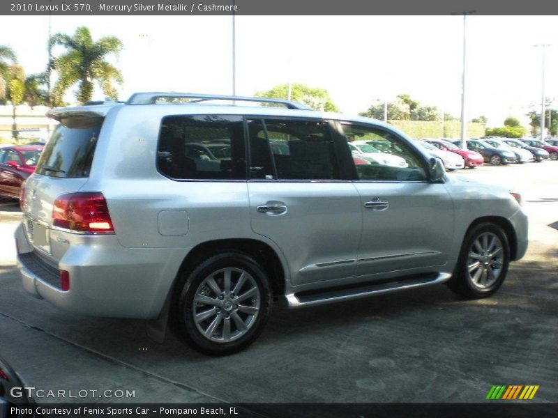 Mercury Silver Metallic / Cashmere 2010 Lexus LX 570