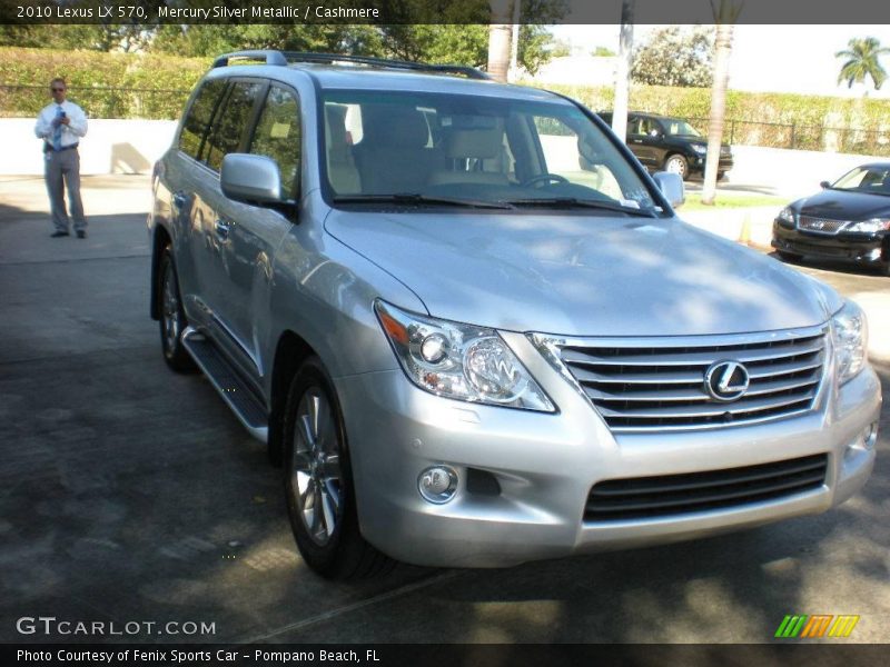 Mercury Silver Metallic / Cashmere 2010 Lexus LX 570