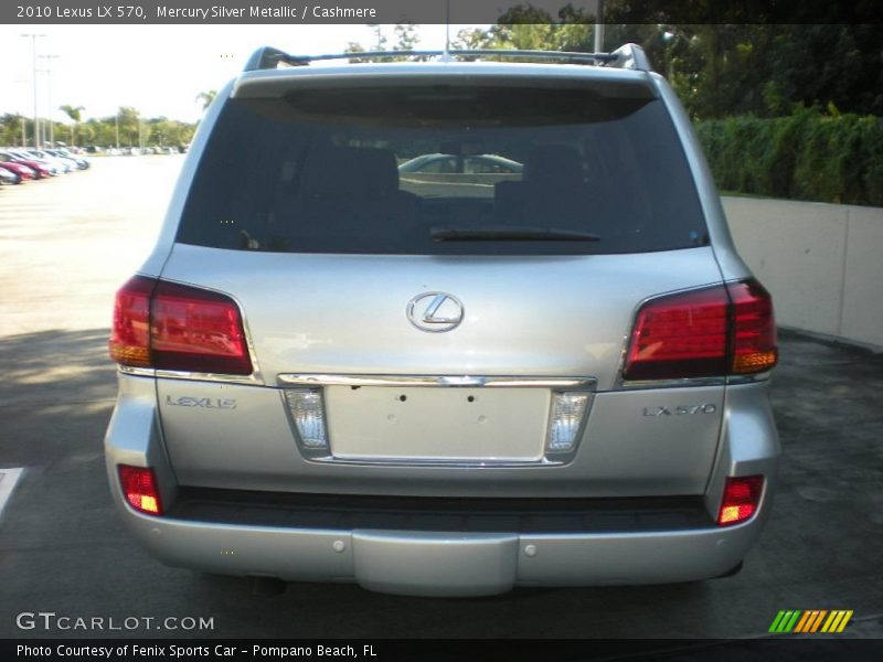 Mercury Silver Metallic / Cashmere 2010 Lexus LX 570