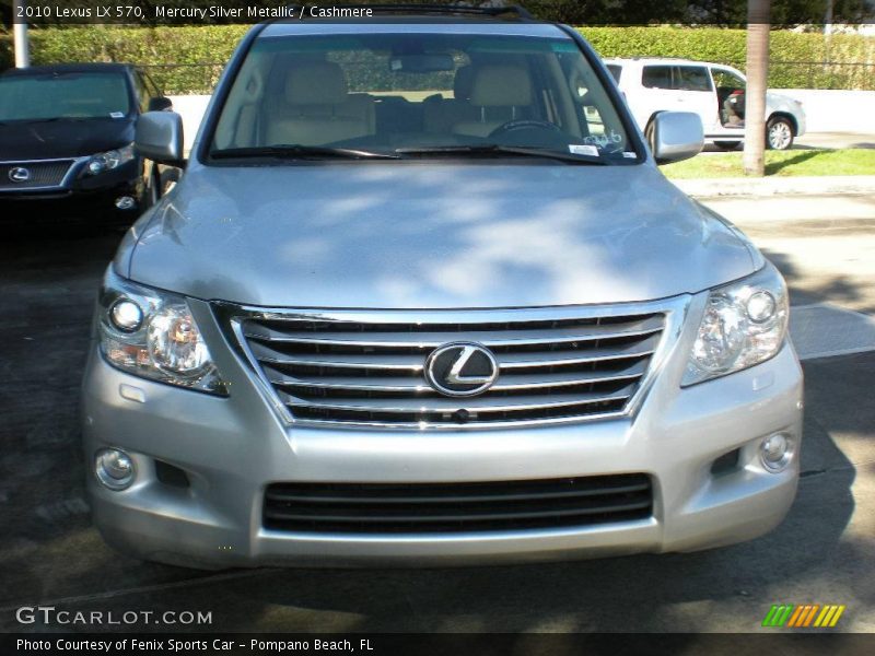 Mercury Silver Metallic / Cashmere 2010 Lexus LX 570