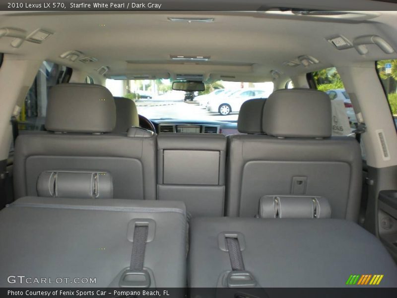 Starfire White Pearl / Dark Gray 2010 Lexus LX 570