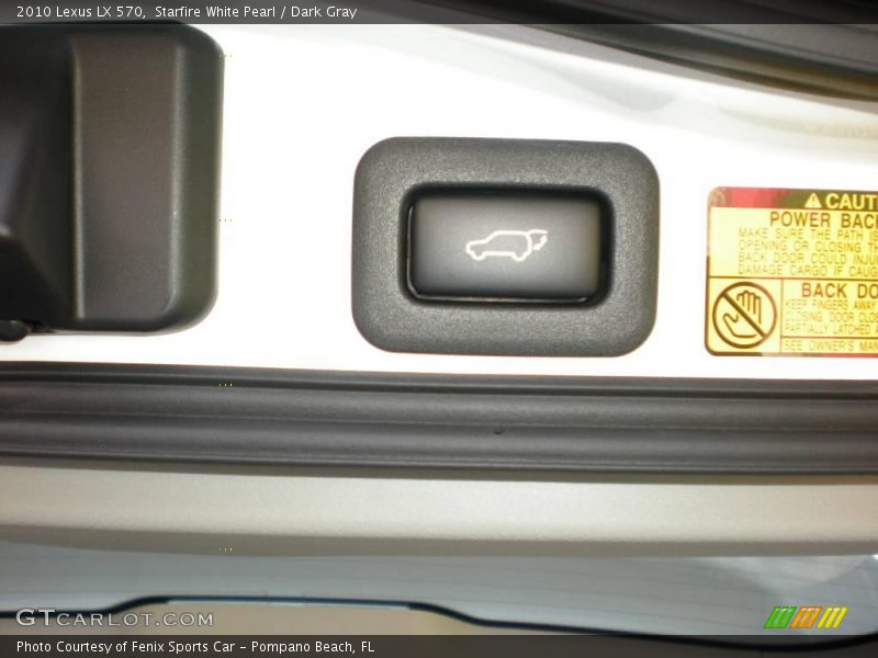 Starfire White Pearl / Dark Gray 2010 Lexus LX 570