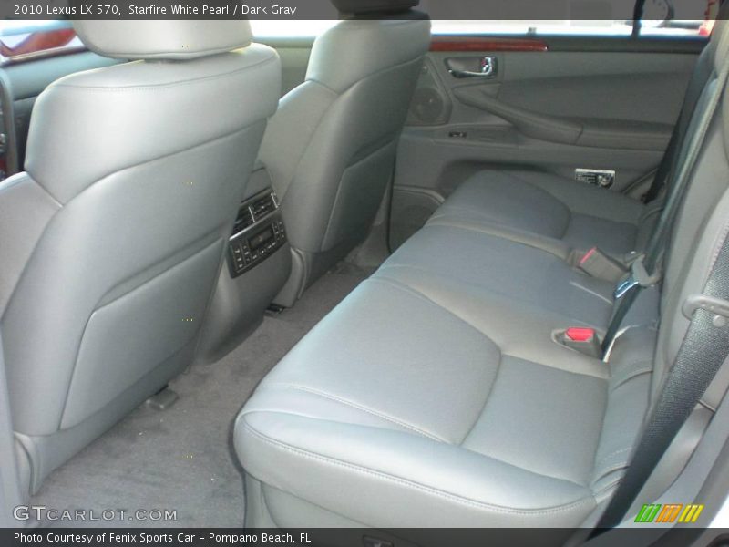Starfire White Pearl / Dark Gray 2010 Lexus LX 570