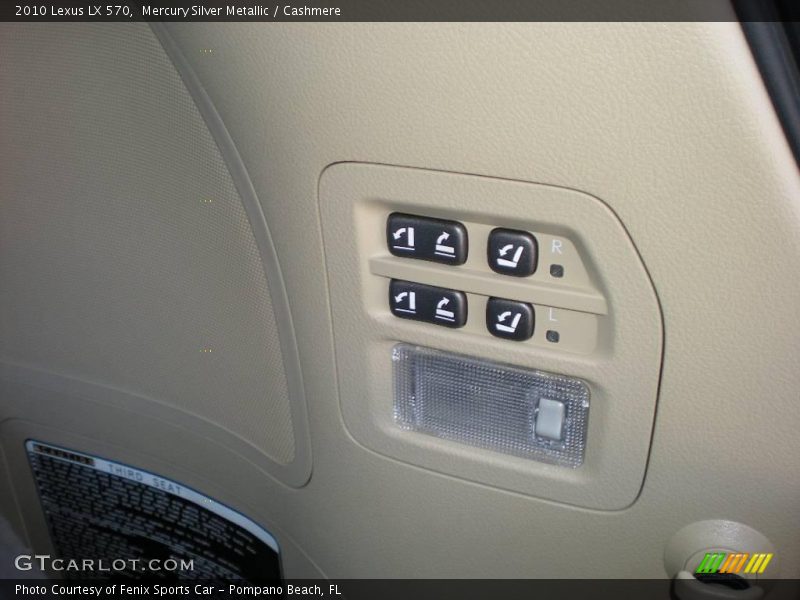 Mercury Silver Metallic / Cashmere 2010 Lexus LX 570