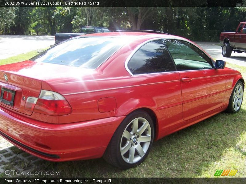 Electric Red / Sand 2002 BMW 3 Series 325i Coupe