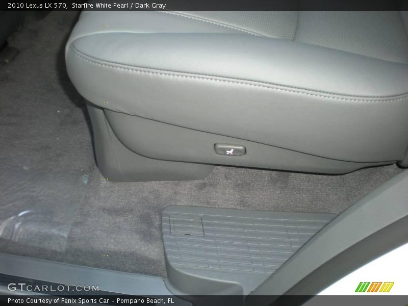 Starfire White Pearl / Dark Gray 2010 Lexus LX 570