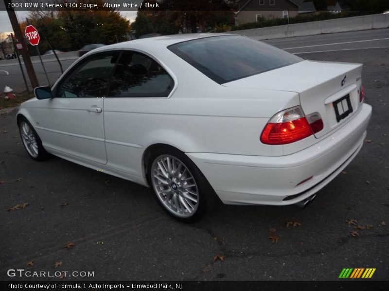 Alpine White / Black 2003 BMW 3 Series 330i Coupe