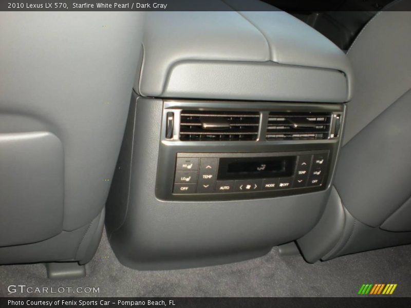 Starfire White Pearl / Dark Gray 2010 Lexus LX 570