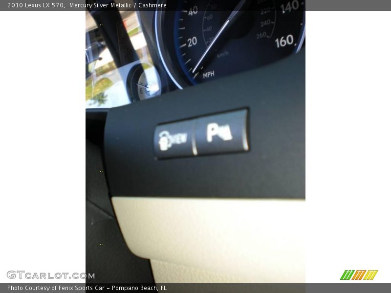 Mercury Silver Metallic / Cashmere 2010 Lexus LX 570
