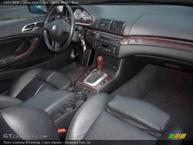 Alpine White / Black 2003 BMW 3 Series 330i Coupe