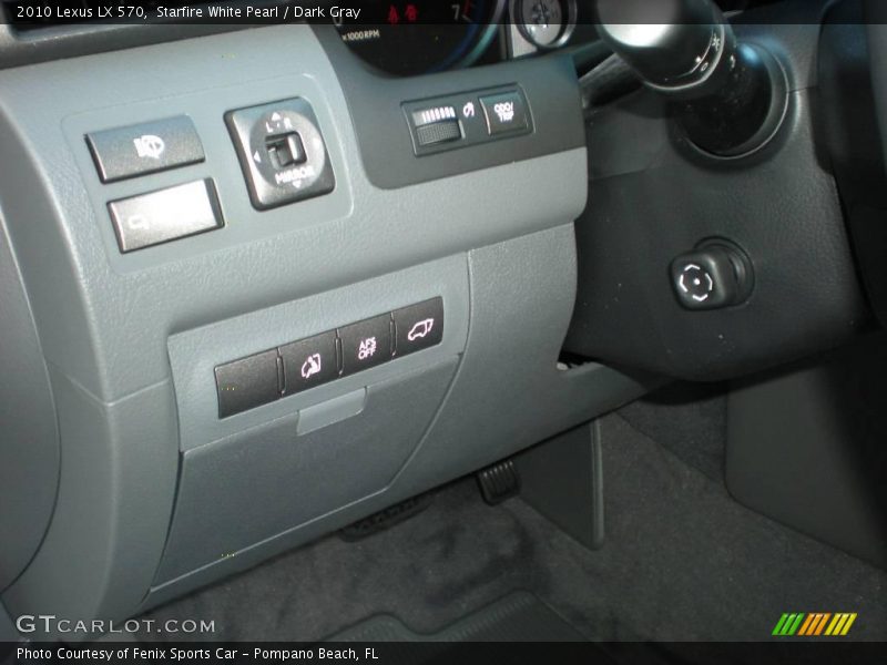 Starfire White Pearl / Dark Gray 2010 Lexus LX 570