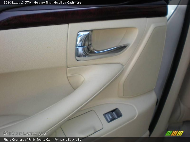Mercury Silver Metallic / Cashmere 2010 Lexus LX 570