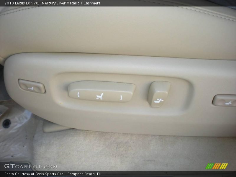 Mercury Silver Metallic / Cashmere 2010 Lexus LX 570