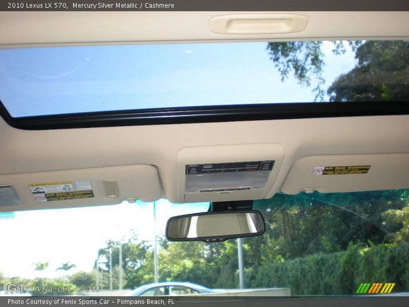 Mercury Silver Metallic / Cashmere 2010 Lexus LX 570