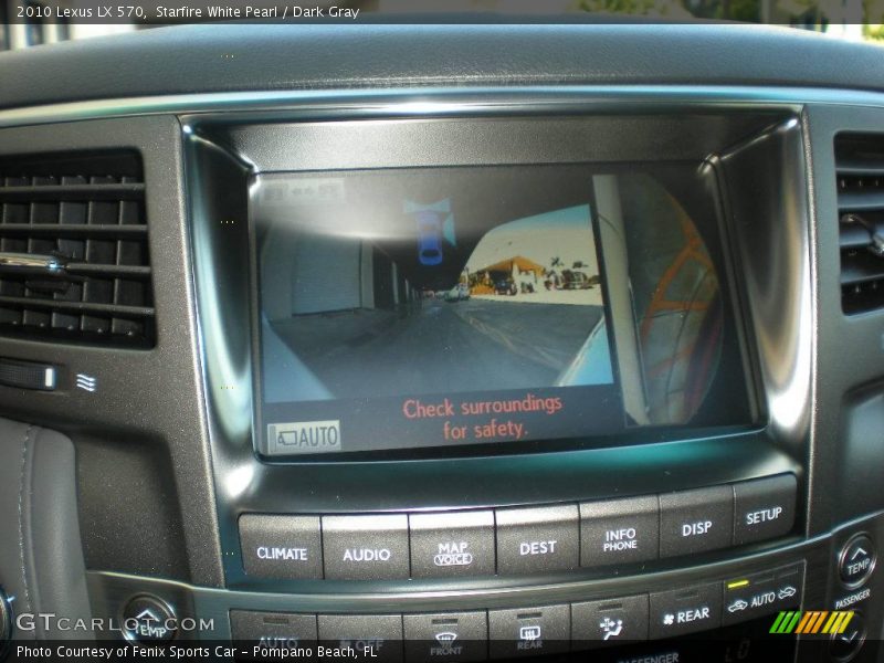 Starfire White Pearl / Dark Gray 2010 Lexus LX 570
