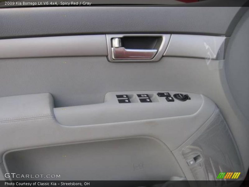 Spicy Red / Gray 2009 Kia Borrego LX V6 4x4