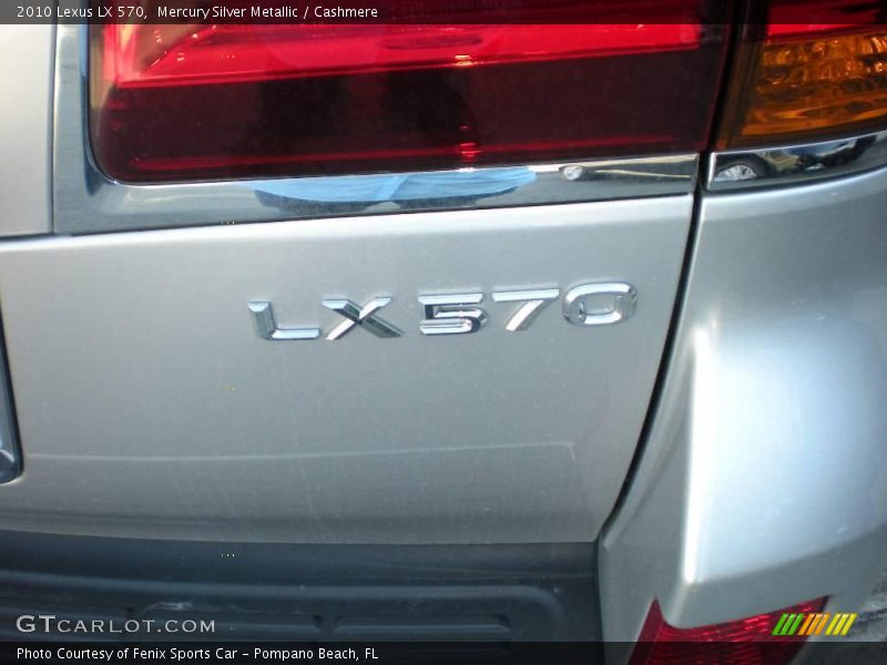 Mercury Silver Metallic / Cashmere 2010 Lexus LX 570