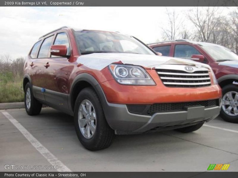 Copperhead / Gray 2009 Kia Borrego LX V6