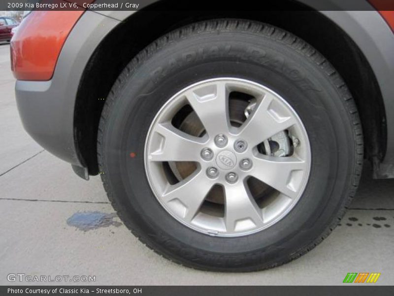 Copperhead / Gray 2009 Kia Borrego LX V6
