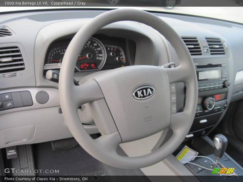 Copperhead / Gray 2009 Kia Borrego LX V6