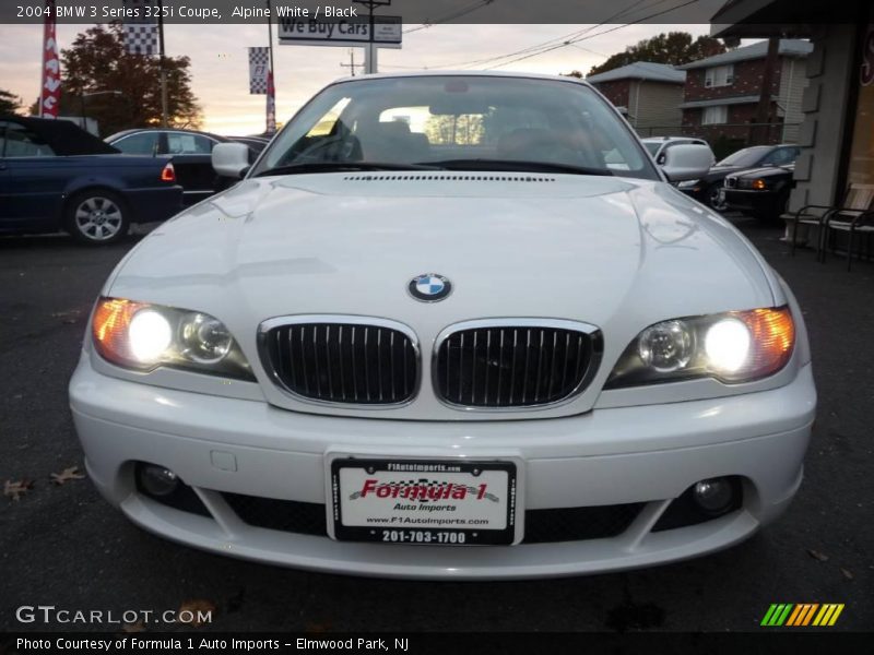 Alpine White / Black 2004 BMW 3 Series 325i Coupe