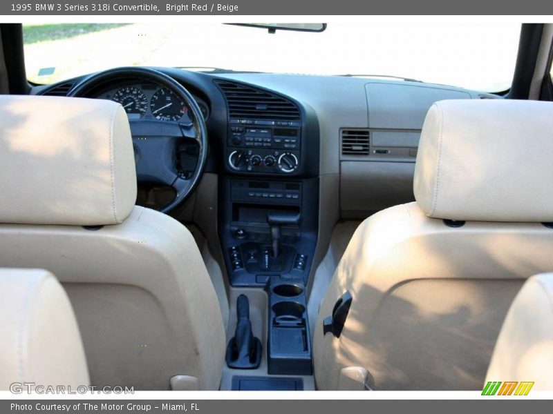 Bright Red / Beige 1995 BMW 3 Series 318i Convertible