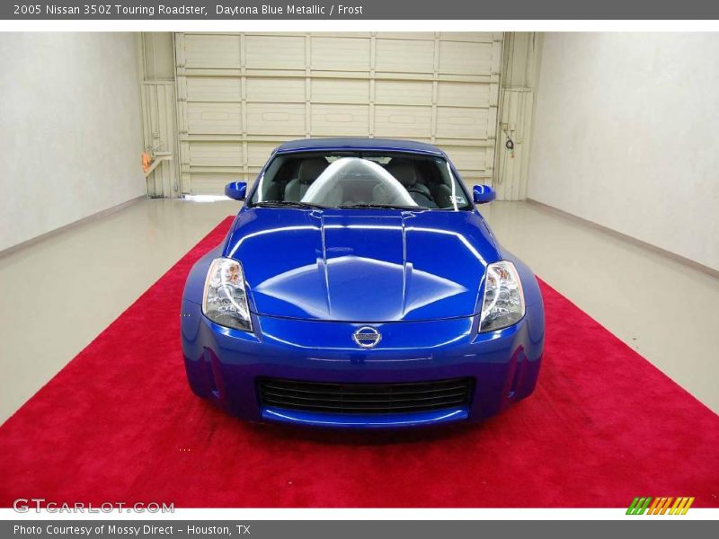 Daytona Blue Metallic / Frost 2005 Nissan 350Z Touring Roadster