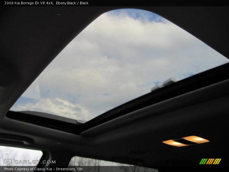 Ebony Black / Black 2009 Kia Borrego EX V8 4x4