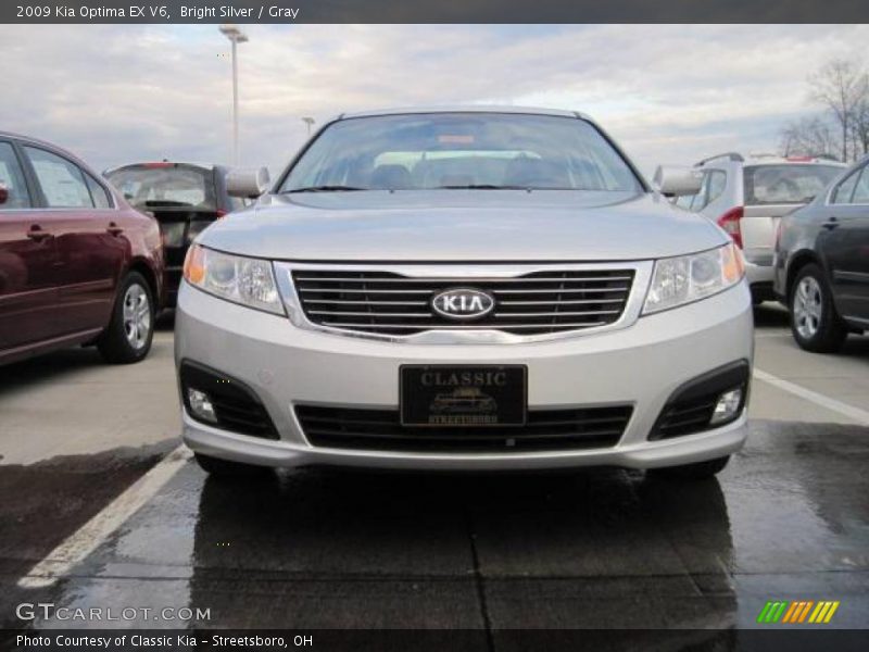 Bright Silver / Gray 2009 Kia Optima EX V6